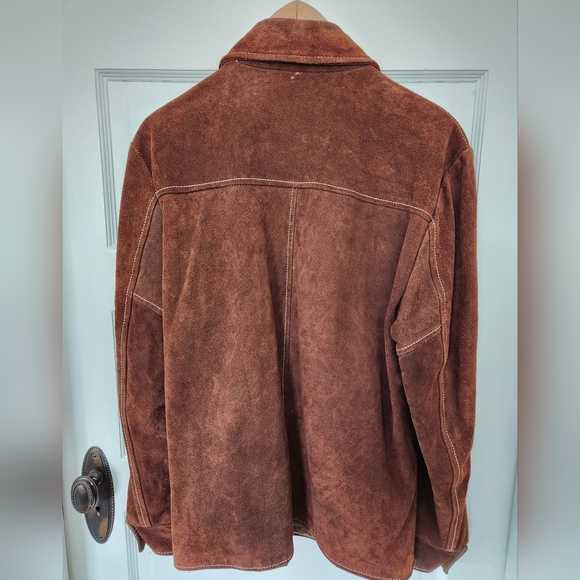 Vintage Leather Coat - Picture 4 of 4